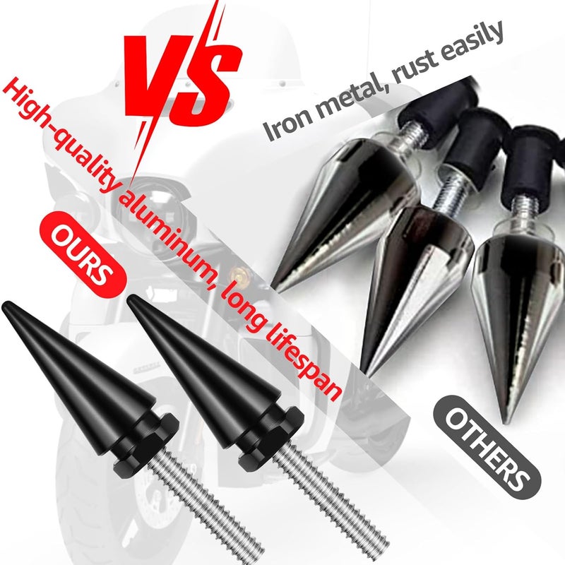 AEEAST Store Motorcycle Fairing Bolts Black Windshield Screws Comaptible for Harley Davidson Touring Road Glide Model 2015-2024 - Image 4